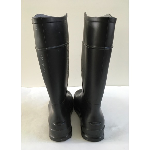 Servus Rubber Black Rain Muck Boots Mens Sz 8 Womens Size 10 Unisex Made In USA - Picture 3 of 11